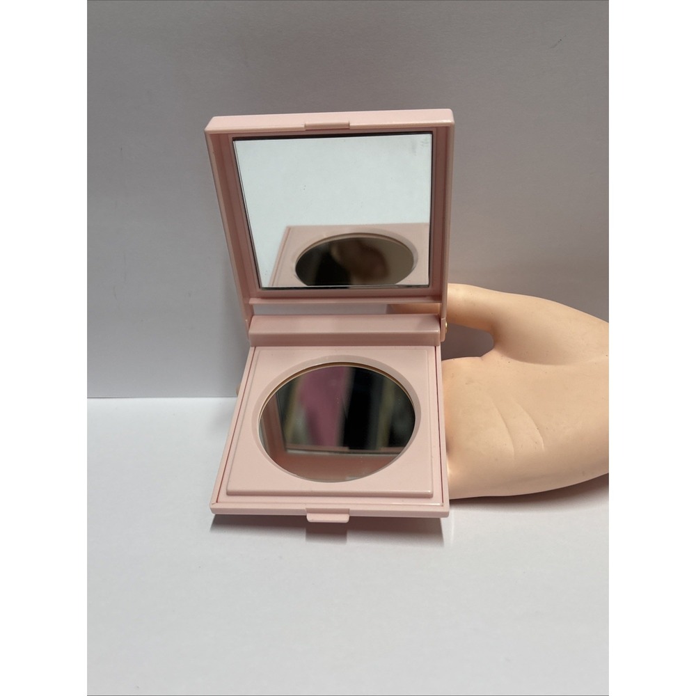 Mary Kay Compact Makeup Mirror Case & Pouch Bag pink vintage‎